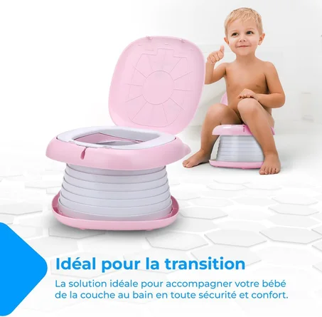 Toilettes pour bébés مقعد مرحاض قابل للطي للأطفال