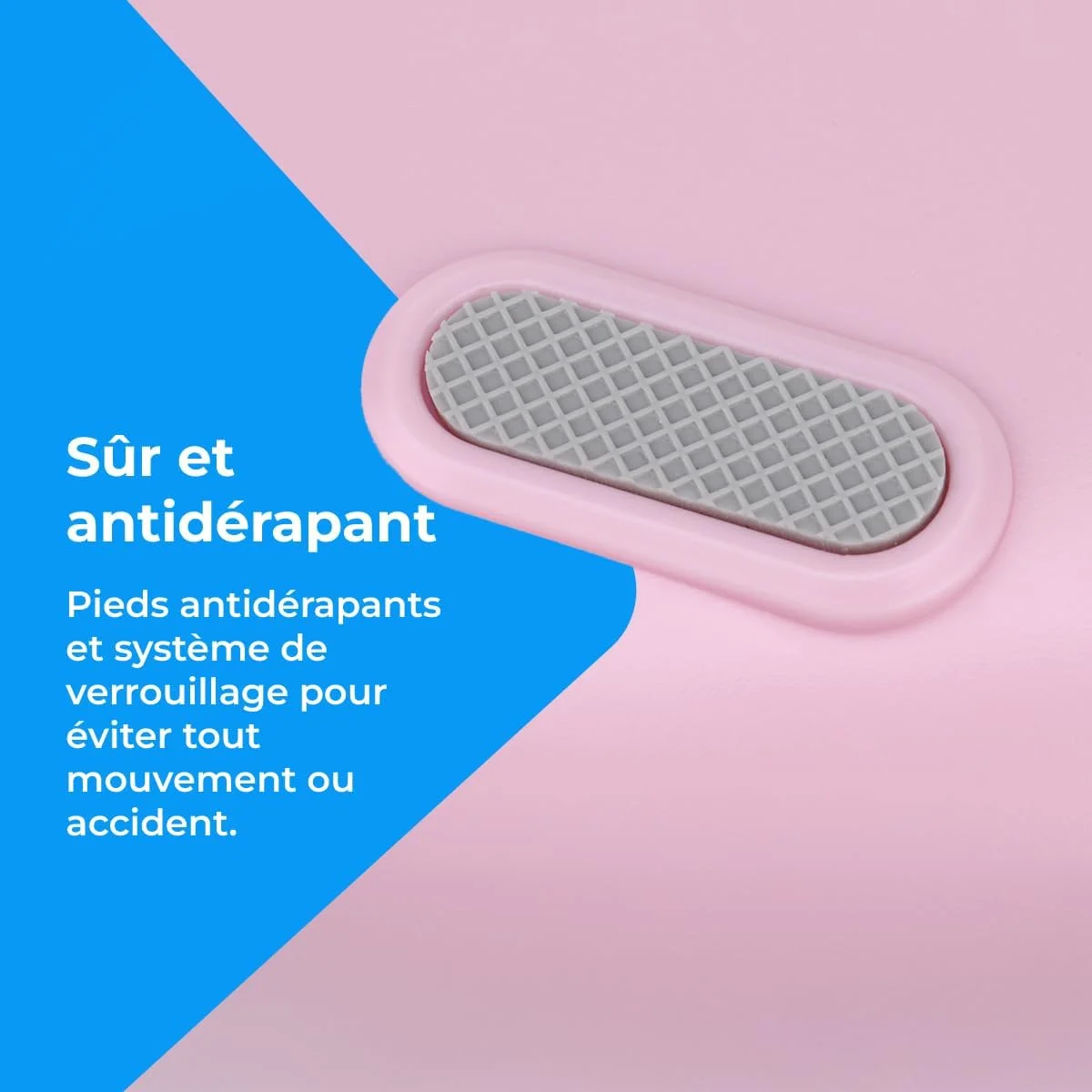 Toilettes pour bébés مقعد مرحاض قابل للطي للأطفال   ( اللون المتوفر الوردي Rose )