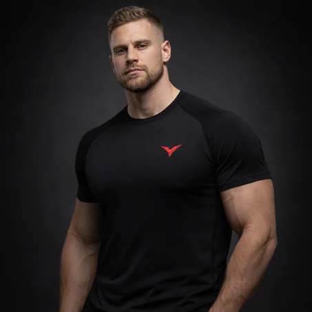 T-shirt YAVRO FIT (BLACK)
