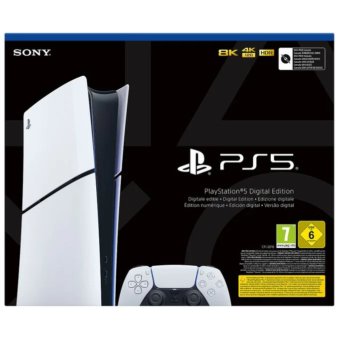 Sony Console PlayStation 5 Blu-ray digital 1000GB