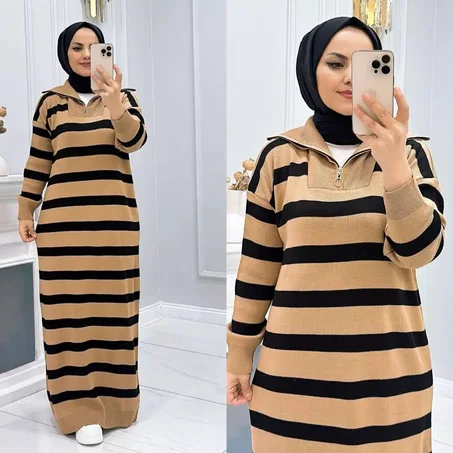 فستان نسائي بتصميم تركي مختلف