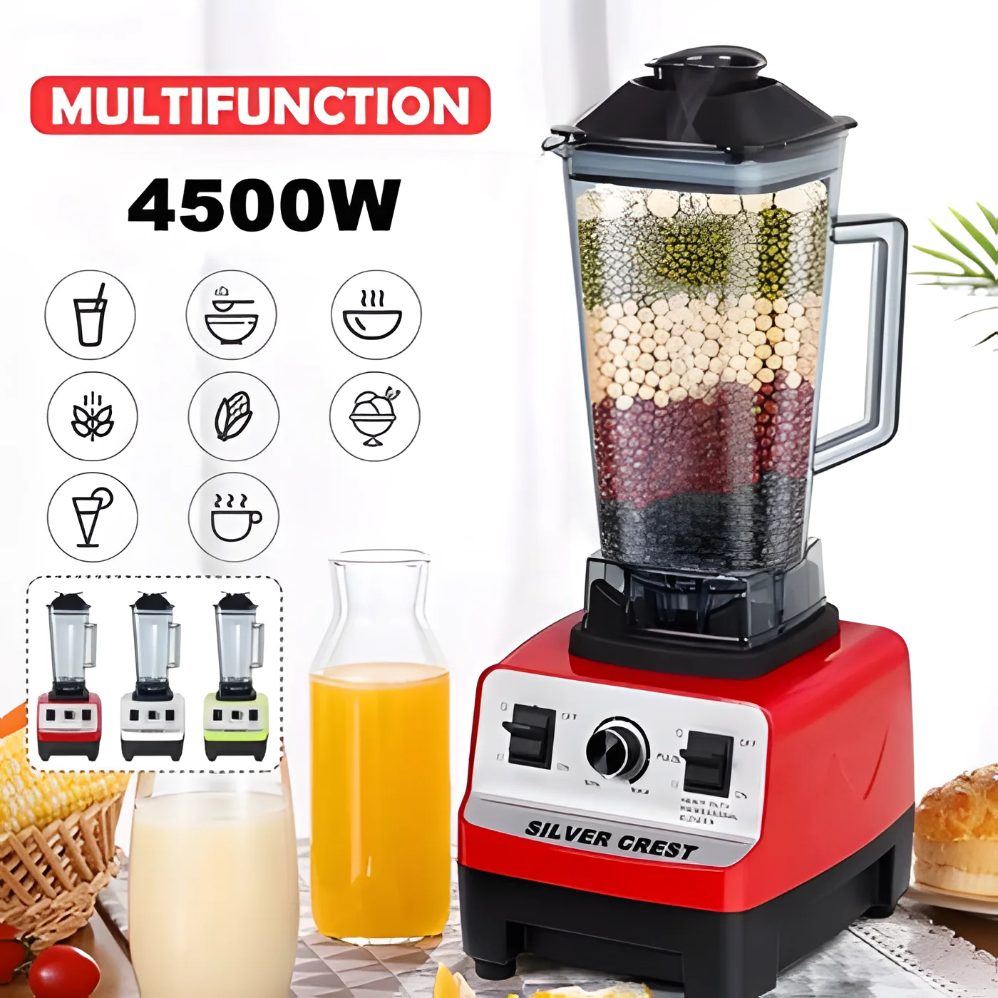 Silver Crest Blender 4500 W