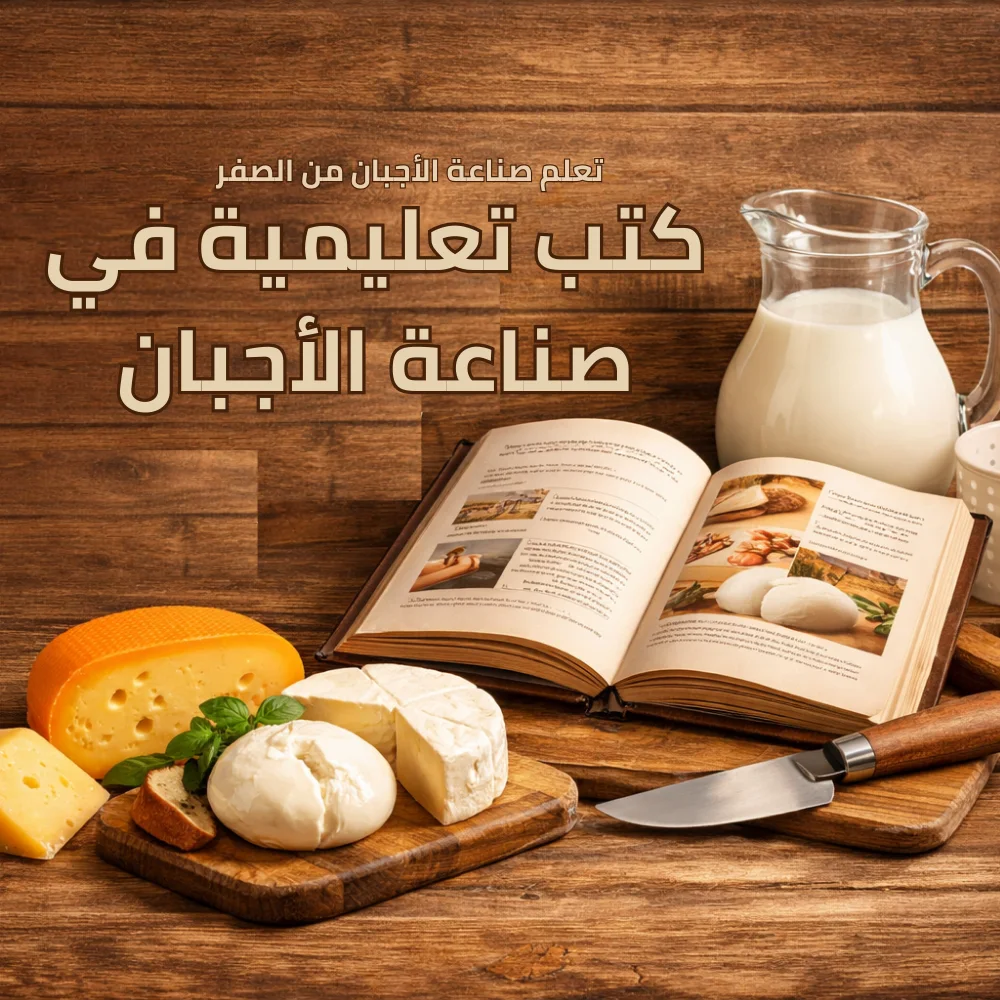 كتب تعليمية في صناعة الأجبان ومشتقاتها