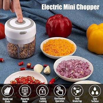 ELECTRIC MINI FOOD CHOPPER