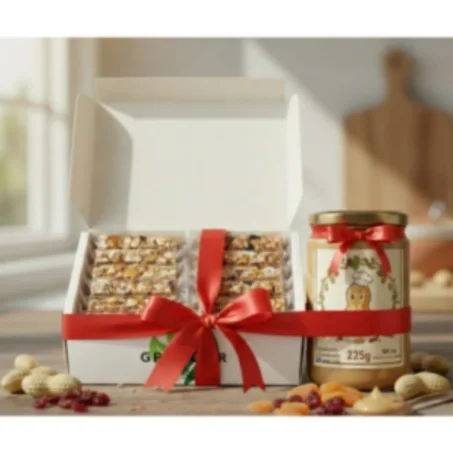 باك الرشاقة: غرانولا منزلية طبيعية (10 قطع) + زبدة فول سوداني مجانية (225 غرام)