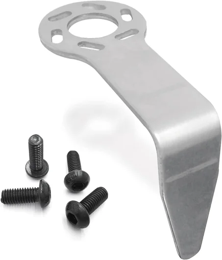 Gancho de riel 889661M para colgador de herramientas Metabo HPT Compatible con Hitachi, aluminio ligero, ajuste amplio con distancia ajustable desde el orificio de tornillo hasta el punto cen