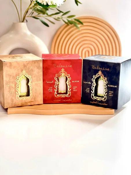 مجموعة  العطر و مخمرية  بالحليب