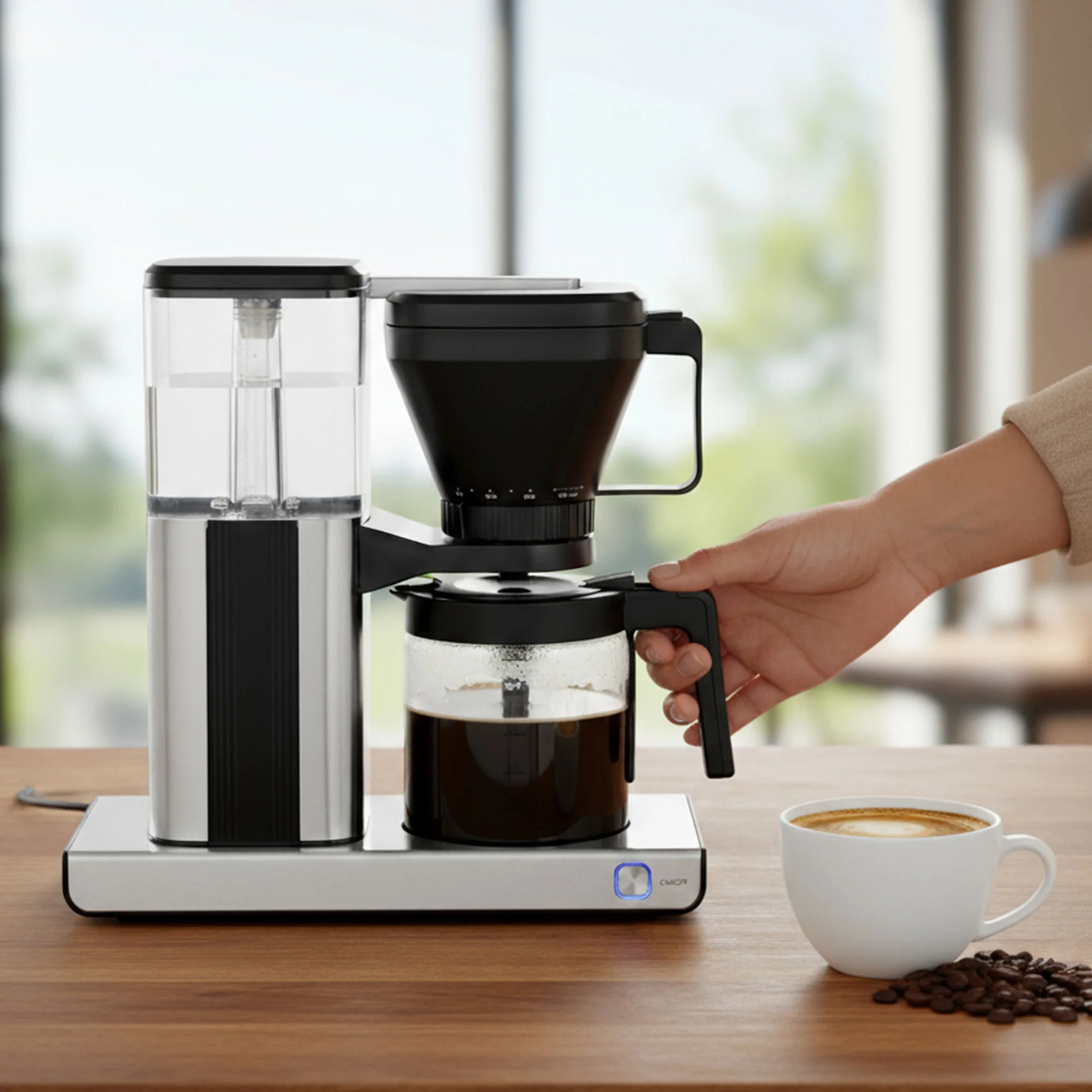 ماكينة صنع القهوة و الشاى العملية الحديثة بضمان عامين