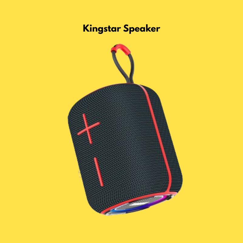 مكبر صوت بلوتوث محمول خفيف الوزن مقاوم للماء IPX5 مع إضاءة RGB