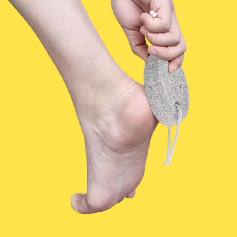 حجر طبيعي لتقشير القدمين وإزالة الجلد الخشن