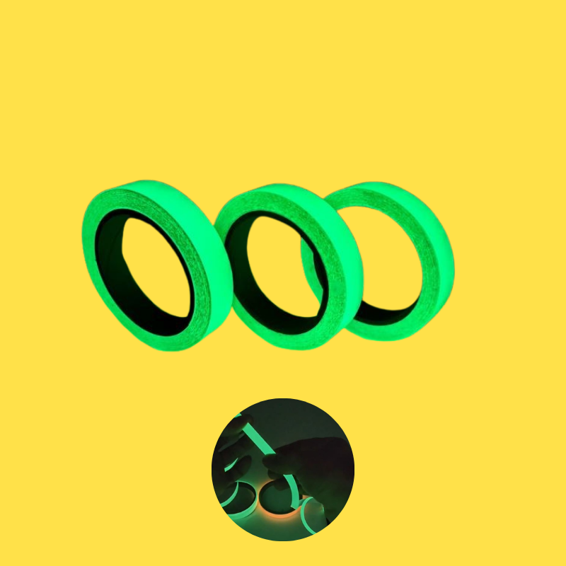 شريط لاصق مضيىء للدِّيكُور