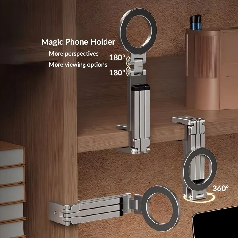 Magnetic Phone Holder Tripod