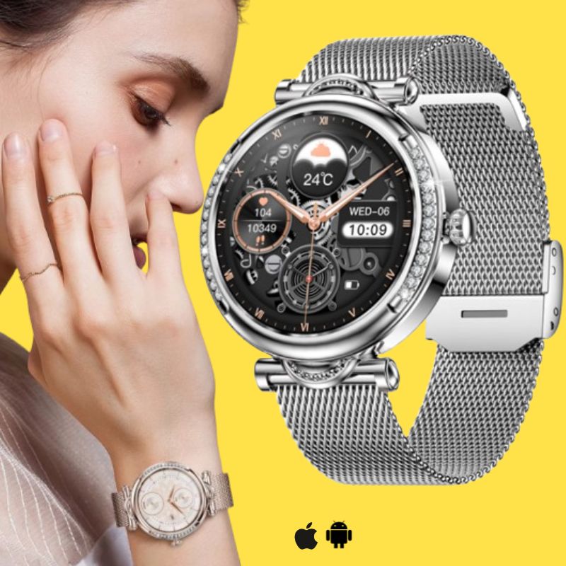 ساعة ذكية فاخرة و عصرية للنساء