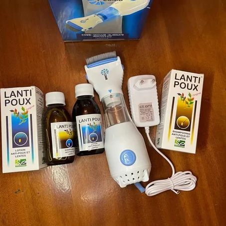 pack anti gmel باك التخلص من القمل 3 منتجات(مشط زيت شامبو)