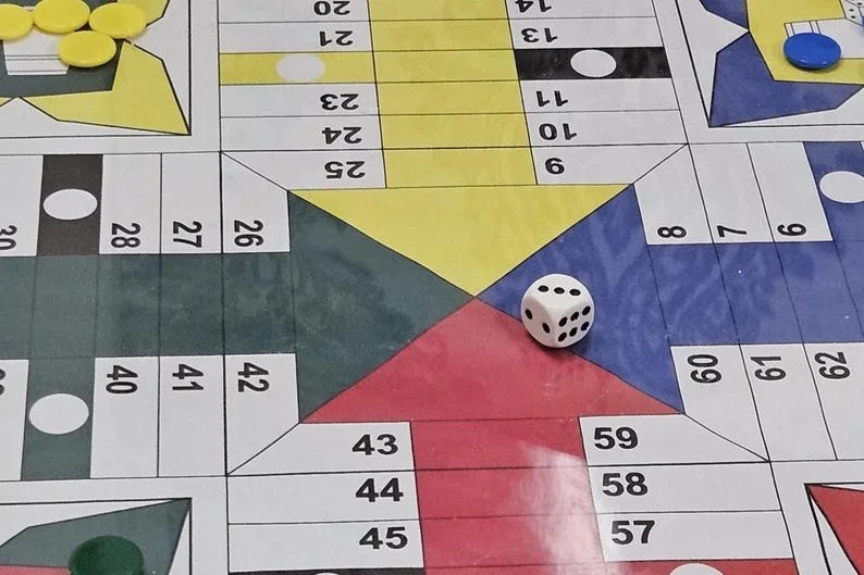 Moroccan Parchis Board – Original Classic Board Game (4 Players)