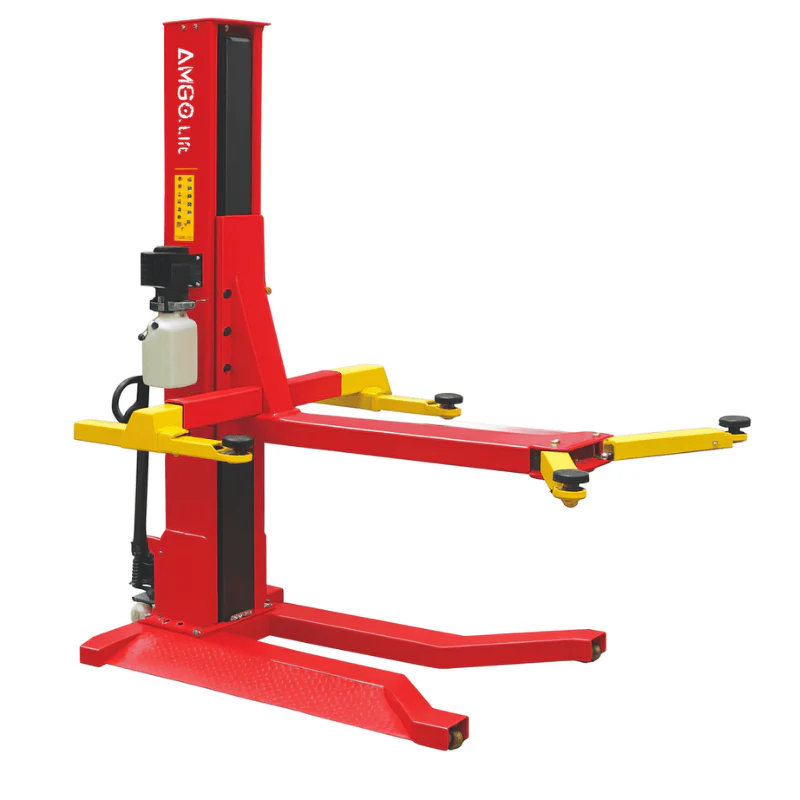 AMGO SML-7 7,000 lbs Single Post Lift