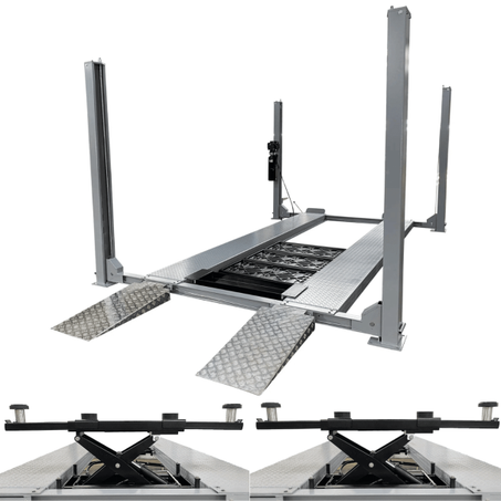 Triumph NSS-11 (Truck Combo) 11,000 lb 4 Post Automotive Lift with Jacks