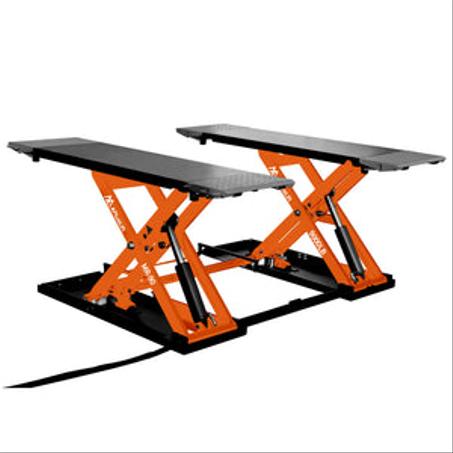 APlusLift 9,000LB Mid-Rise Scissor Lift with Electrical Release - SL-MR90XLT