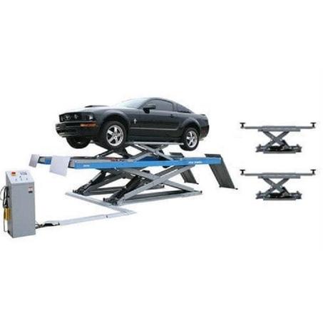 Atlas 12AWFSL Alignment Scissor Lift and RJ-6 Rolling Jacks Combo