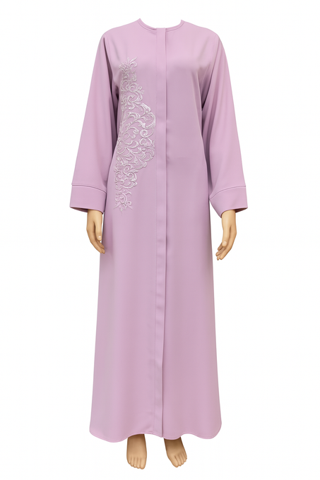 عبايات مطرزة بتصاميم راقية – متوفرة بألوان متعددة