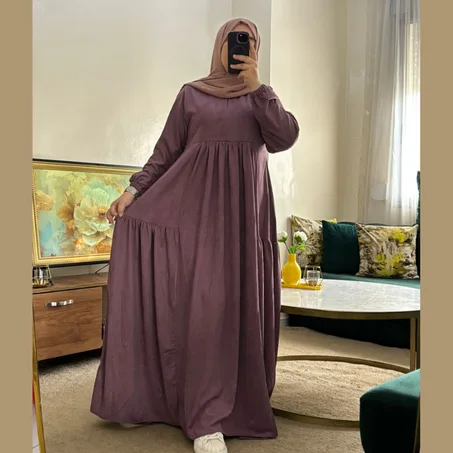 عباءة كلوش بالقطعة