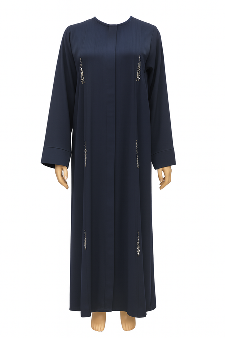 عبايات مطرزة بتصاميم راقية – متوفرة بألوان متعددة