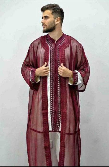 جابادور ملكي بسلهام   شفاف وسروال طويل