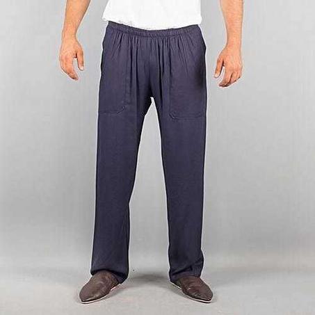 سروال طويل دجين - أزرق داكن