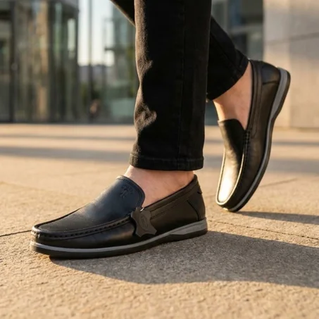 MOCASSIN EN CUIR