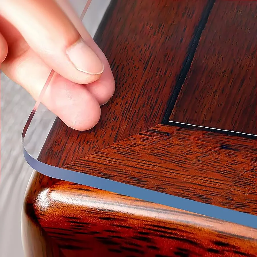 la nappe transparente de table