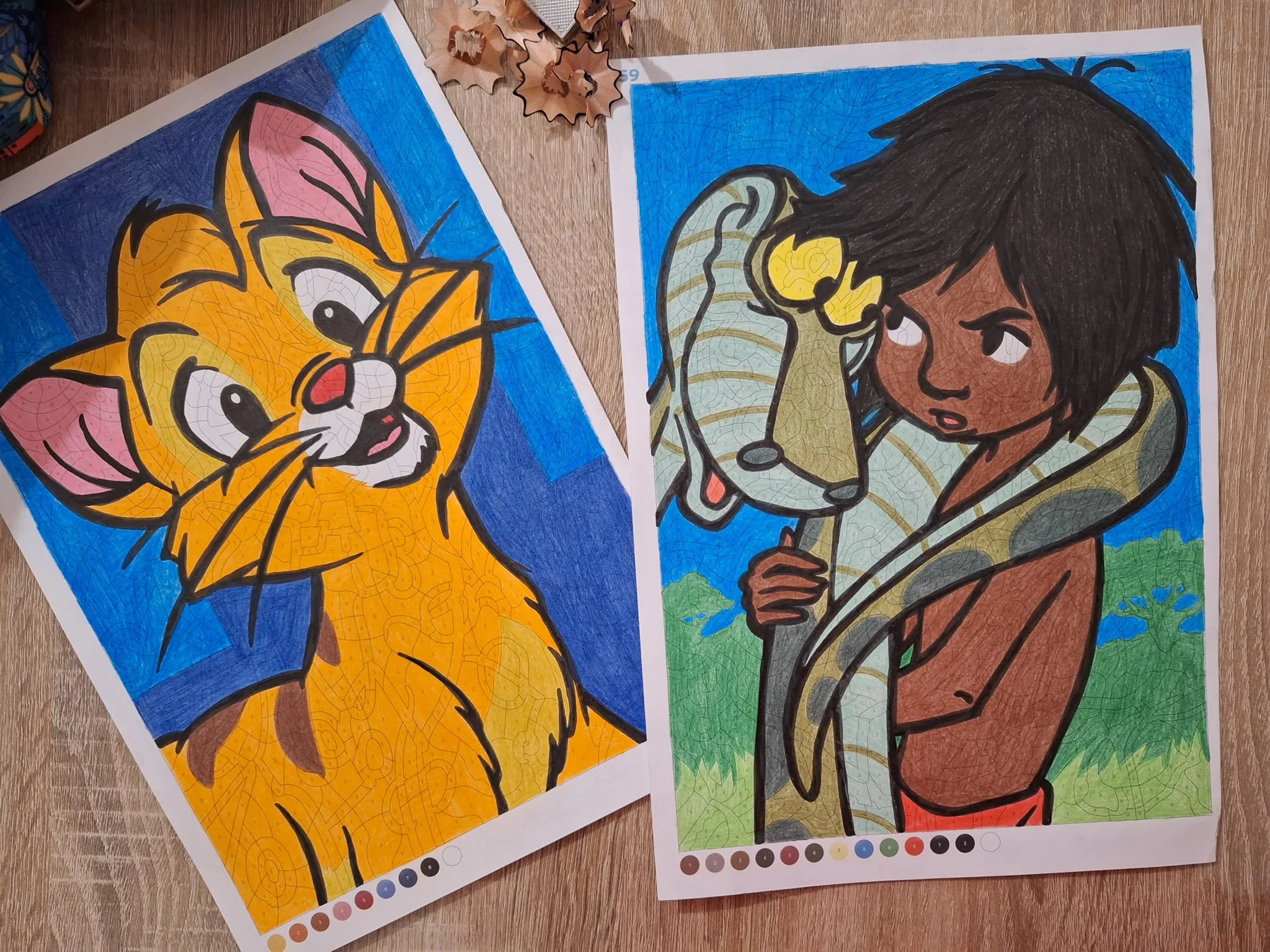 Superbe ensemble de pages à colorier (livre de plus de 100 pages)