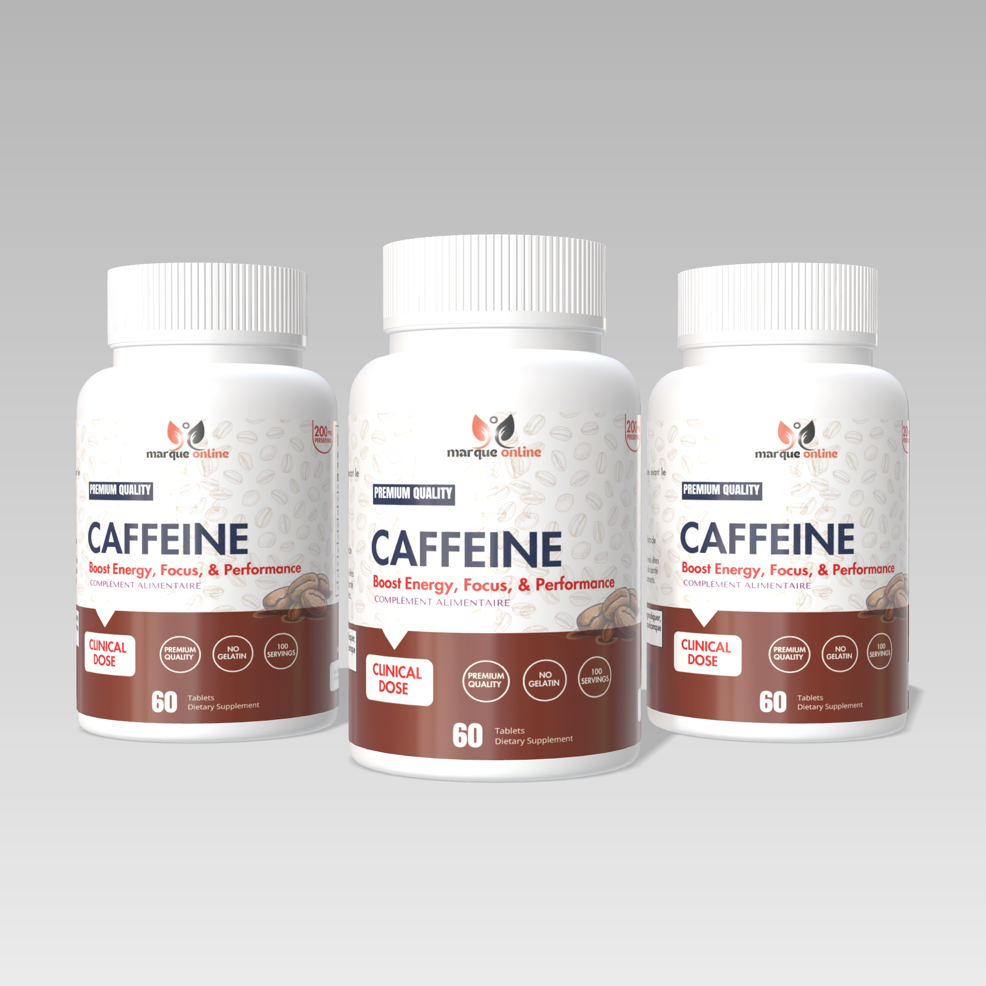 Caffeine 60 gelules