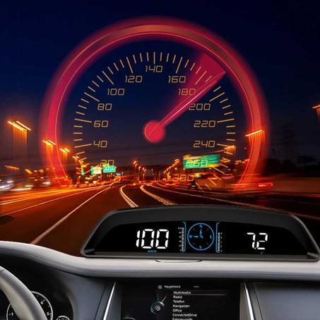 شاشة العرض للسيارات