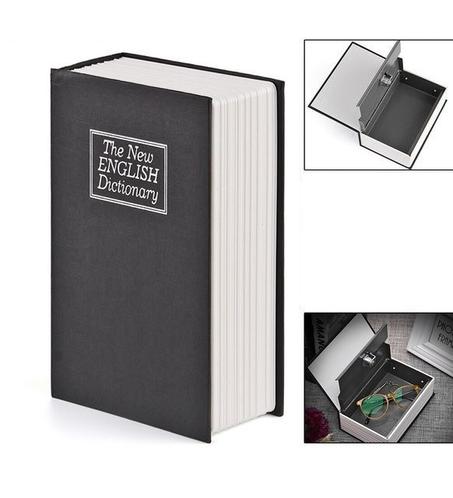 Coffre fort de rangement en forme de dictionnaire