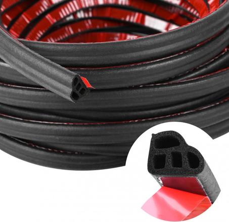 Bande d'étanchéité en caoutchouc autocollant (5 M)