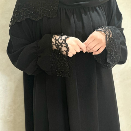 abaya noir