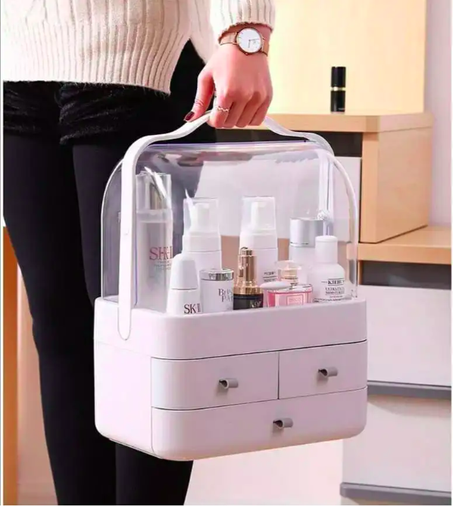 حاملة و منظمة المكياج