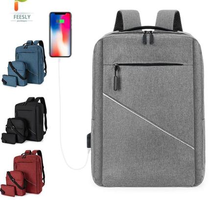 محفظة من 3 قطع عالية الجودة