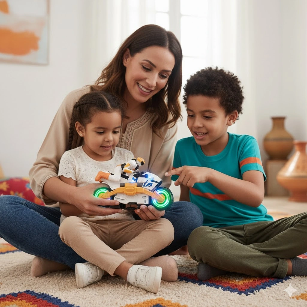 🚀 روبوت يتحول إلى مركبة في ثوانٍ – متعة للأطفال