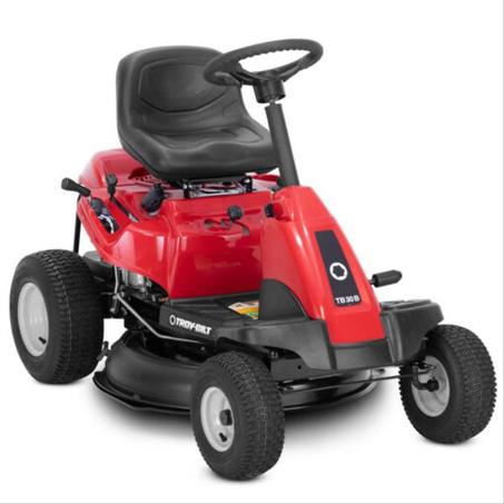 Troy-Bilt 30 in. 10.5 HP Briggs and Stratton Engine 6-Speed Manual Drive Gas Rear Engine Riding Mower with Mulch Kit Included