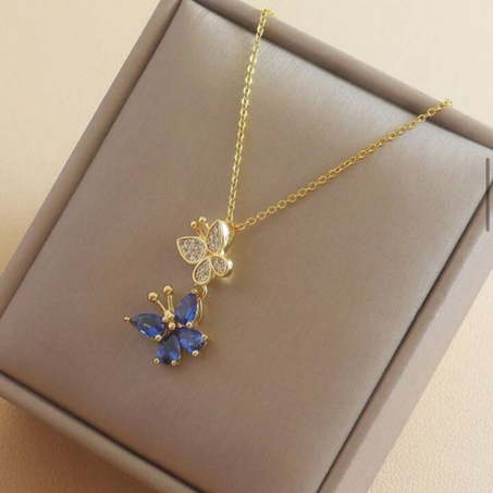 Collier Papillon hermes