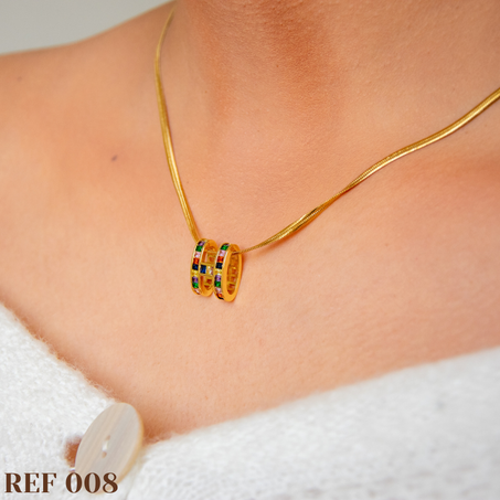 COLLIER hermes coloré