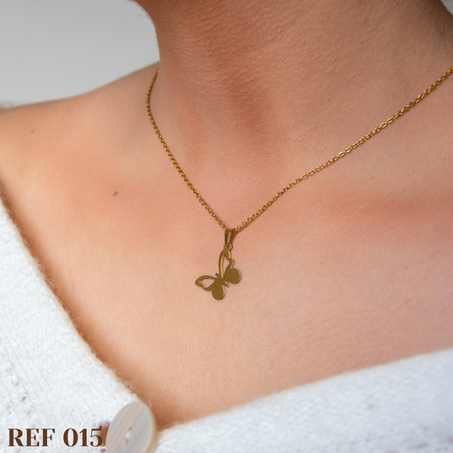 Collier papillon