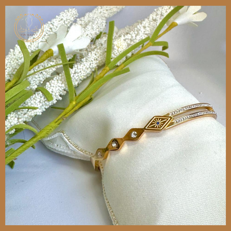 Bracelet tressé douceur bohème