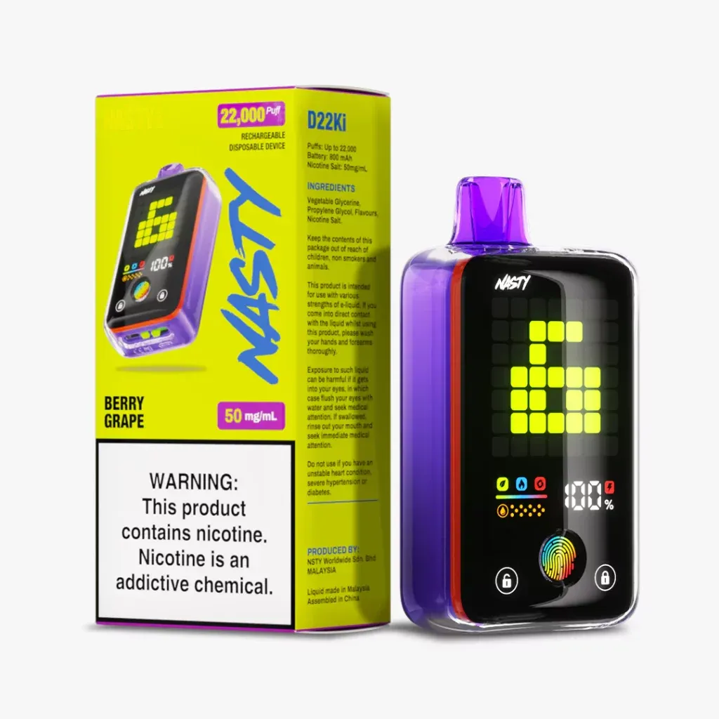 Nasty BOLT 50K Berry Grape 50mg