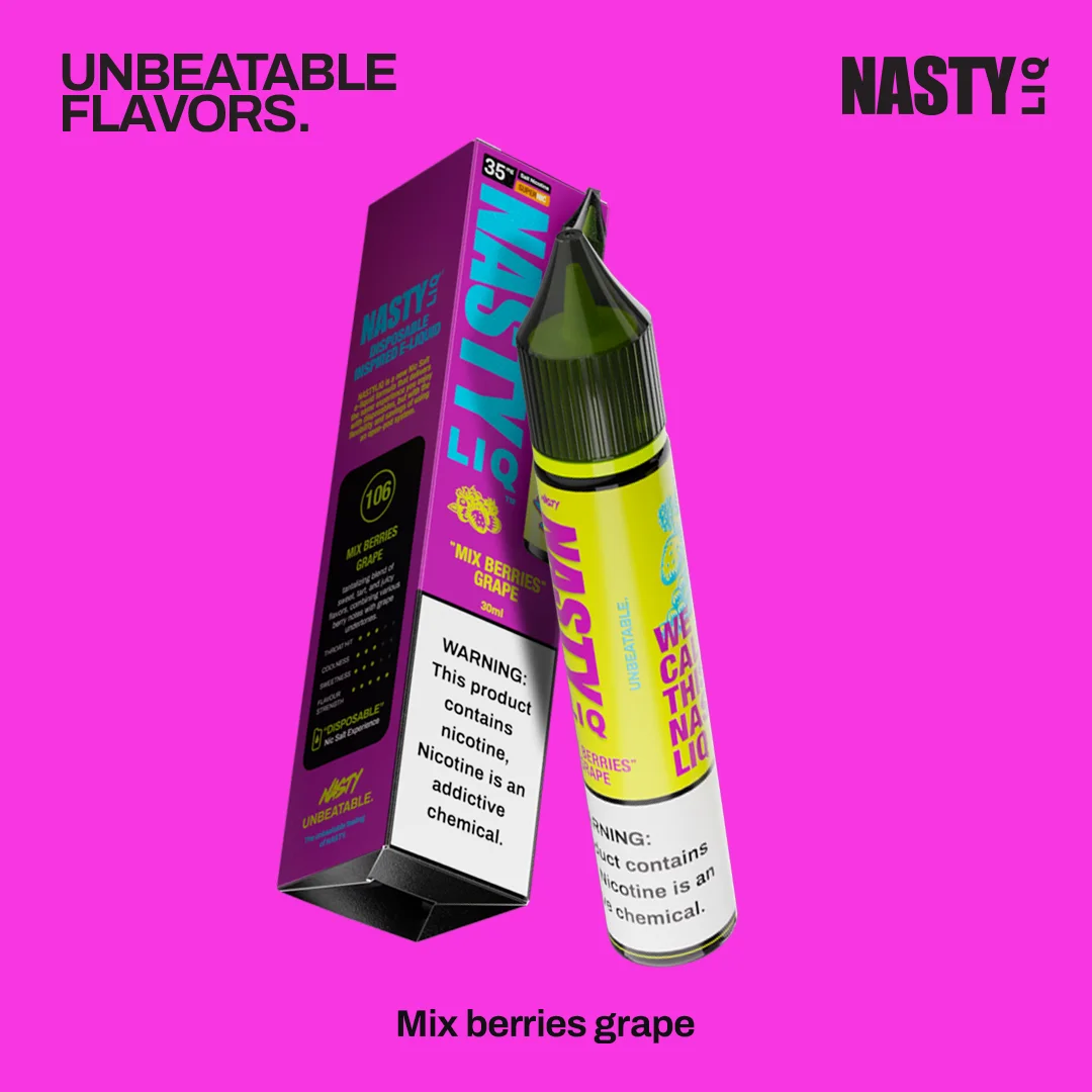 Nasty Liq 30ml – Mixed Berries Grape 35mg