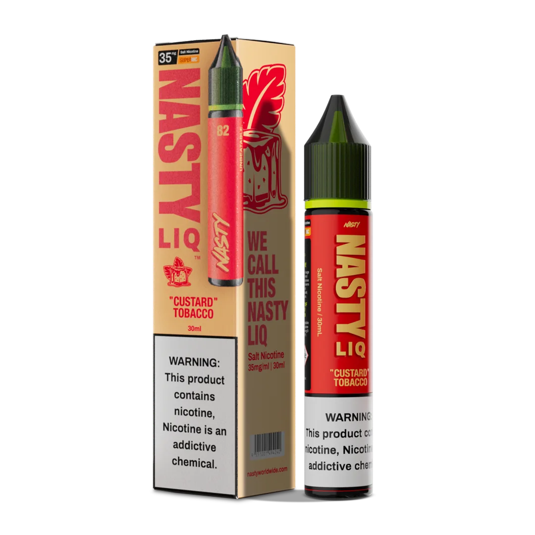 Nasty Liq 30ml- Custard Tobacco 35mg
