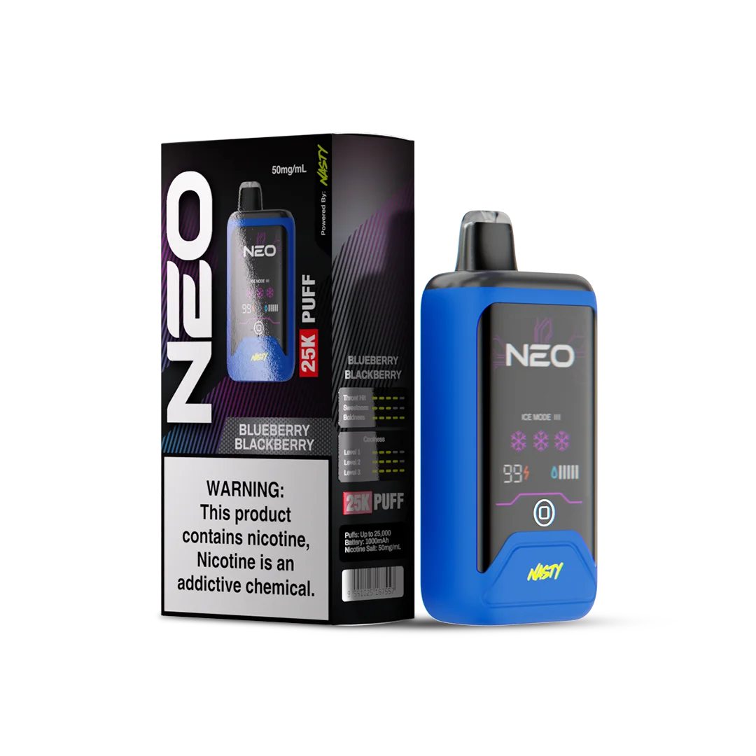 Nasty NEO 25K-Blueberry Blackberry 50mg