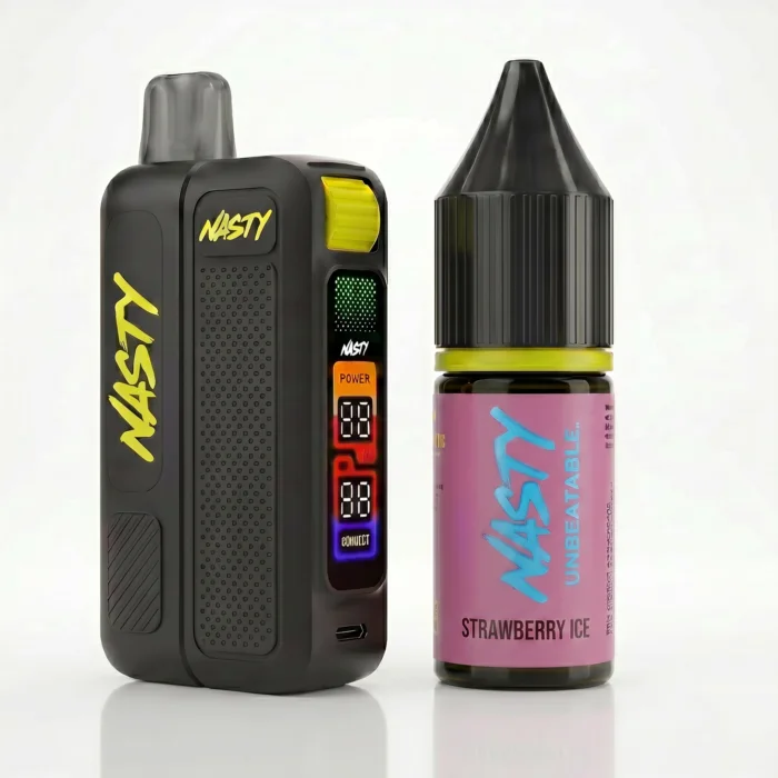Nasty Starter kit Versa – Strawberry Ice 15 000 puffs (1 device + 1 pod + 1 liquide)