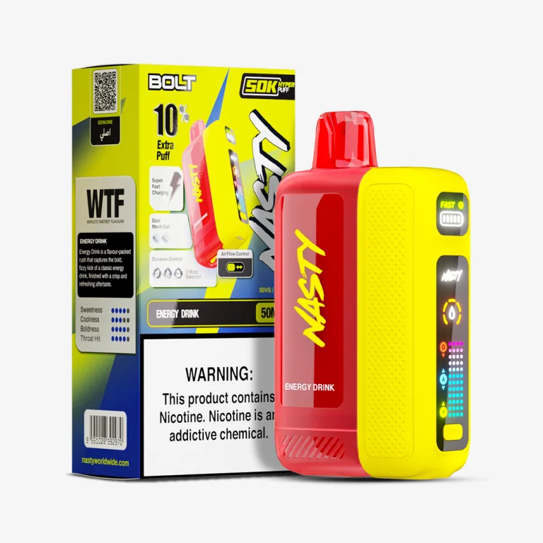 Nasty BOLT 50K Energy Drink 50mg
